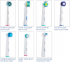 Figure 6. Oral-B Power Toothbrushes Offer a Variety of Interchangeable Brush Heads to Meet Individual Patient Needs.